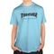 Camiseta Thrasher Skate Mag Logo Masculina Azul Claro - Marca Thrasher Magazine