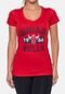 Camiseta NBA Feminina Club Chicago Bulls Vermelha - Marca NBA