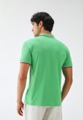 Camisa Polo Colcci Reta Friso Verde - Marca Colcci