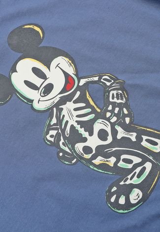 Camiseta Infantil GAP Mickey Mouse Azul