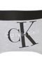 Cueca Calvin Klein Underwear Slip Logo Cinza - Marca Calvin Klein Underwear