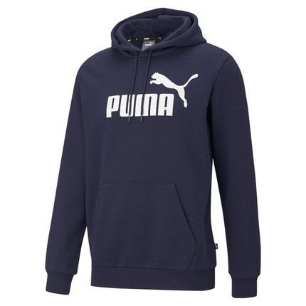 Moletom Puma Canguru Ess Big Logo Masculino Peacoat - Marca Puma