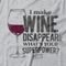 Camiseta Wine Disappear - Mescla Cinza - Marca Studio Geek 