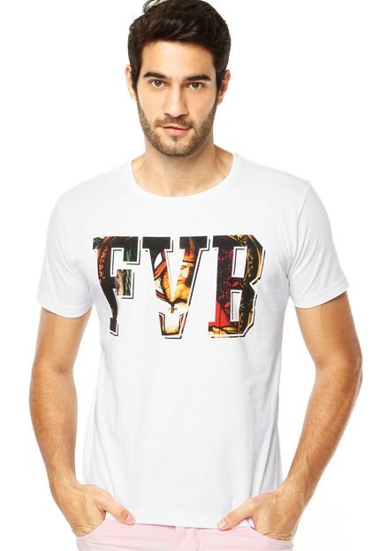Camiseta FiveBlu Tag Branca - Marca FiveBlu