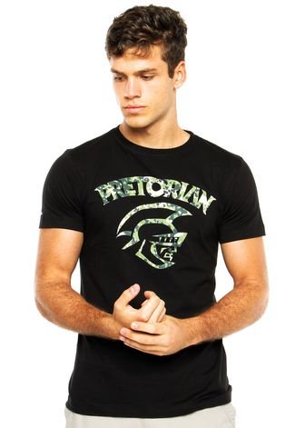 Camiseta Pretorian Camo Classic Preta
