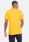 Camiseta NBA Basic Logo Los Angeles Lakers Amarela Cadmium - Marca NBA