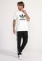 Camiseta adidas Originals Trefoil Off-White - Marca adidas Originals