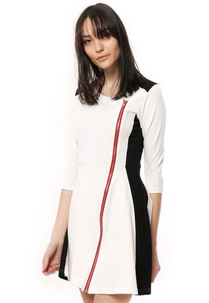 Vestido FiveBlu Essence Off-White - Marca FiveBlu