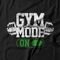 Camiseta Feminina Gym Mode On - Preto - Marca Studio Geek 