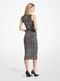 Vestido Leopardo Canelado Mt481q1eya057 - Marca Michael Kors