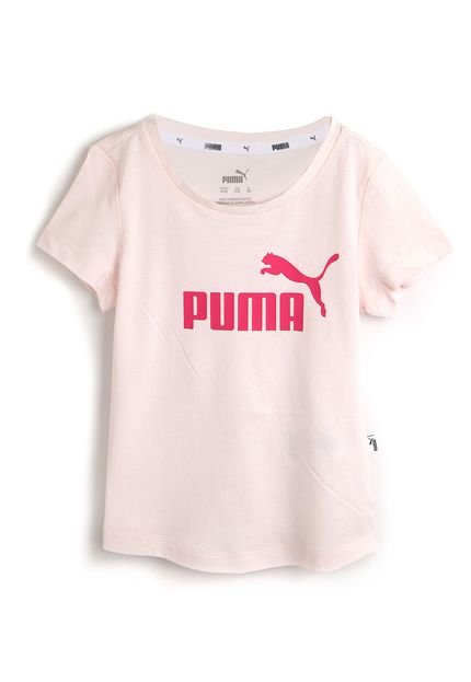 Blusa Puma Infantil Logo Rosa - Marca Puma