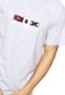 Camiseta Qix Estampada Cinza - Marca Qix