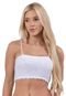 Top Faixa Diluxo Renda Branco - Marca Diluxo