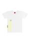 Conjunto Infantil Bermuda e Camiseta Bee Loop Branco - Marca Bee Loop
