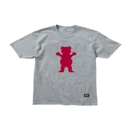 CROPPED GRIZZLY OG BEAR TEE CINZA - Marca Grizzly