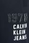 Calça Moletom Calvin Klein Kids Original Azul - Marca Calvin Klein Kids