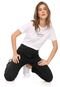 Blusa Calvin Klein Jeans Lettering Branca - Marca Calvin Klein Jeans