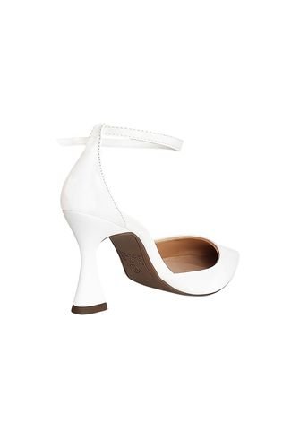 Sapato Scarpin Noiva Branco Salto Confortável