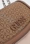 Bolsa Guess Monograma Bege - Marca Guess