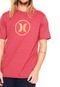 Camiseta   Hurley Icon Vermelha - Marca Hurley