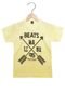 Camiseta Elian Manga Curta Menino Amarelo - Marca Elian