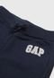Calça de Moletom Infantil GAP Menino Logo Azul-Marinho - Marca GAP