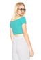 Blusa Cropped Sommer Ombro a Ombro Verde - Marca Sommer