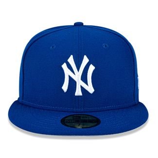 Boné New Era 59fifty New York Yankees Aba Reta Fitted Royal