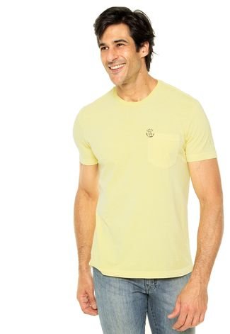 Camiseta Ellus Bolso Amarela
