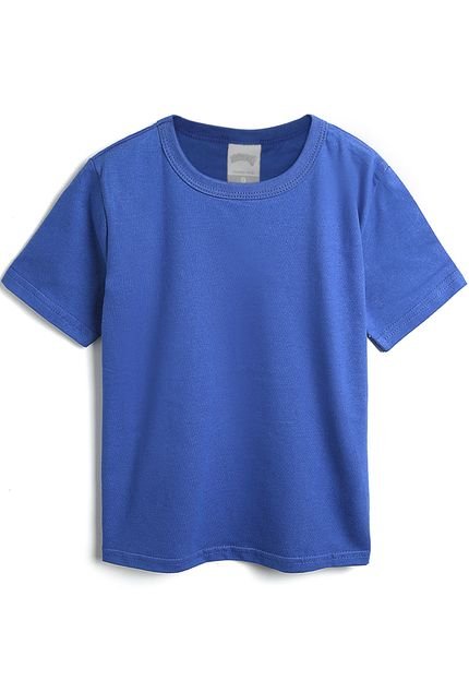 Camiseta Alakazoo Menino Lisa Azul - Marca Alakazoo