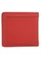 Carteira Lacoste Textura Vermelha - Marca Lacoste