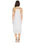 Vestido Calvin Klein Jeans Midi Plissado Branco - Marca Calvin Klein Jeans