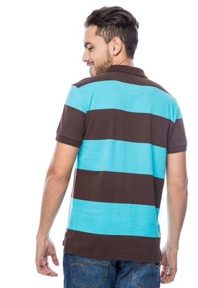 Camiseta Polo gef Caf Azul Claro Compra Ahora Dafiti Colombia