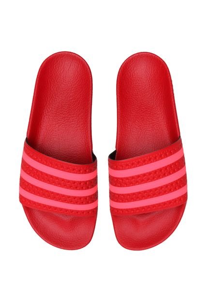 Chinelo Slide adidas Originals Adilette W Vermelho - Marca adidas Originals