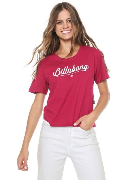 Blusa Billabong Navy Pink - Marca Billabong