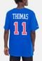 Camiseta Mitchell & Ness NBA Masculina Isiah Thomas Detroit Pistons Azul - Marca Mitchell & Ness