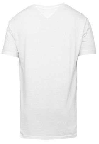 Camiseta Tommy Hilfiger Logo Branca