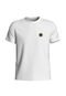 Kit Masculino Camiseta Branca Algodão Short Tactel Preto Relaxado Conjunto Adulto Casual Emoji - Marca Relaxado