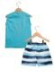 Conjunto Tricae Global Peace  Infantil  Azul - Marca Tricae