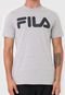 Camiseta Fila Letter II Cinza - Marca Fila