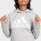 Adidas Blusa Moletom Fleece Capuz Essentials Logo - Marca adidas