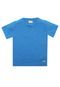 Camiseta Milon Manga Curta Menino Azul - Marca Milon