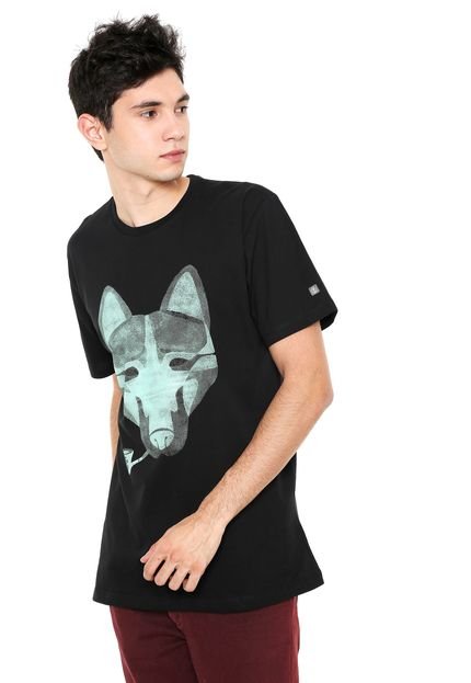 Camiseta Element Wolf Preta - Marca Element