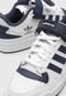 Tênis Adidas Originals Forum Low Branco/Azul-Marinho - Marca adidas Originals