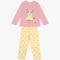 Pijama Infantil Menina Kyly Brilha no Escuro Rosa - Marca Kyly