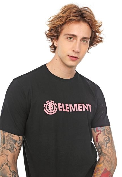 Camiseta Element Essential Blazin Preta - Marca Element