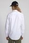 Camisa Tommy Hilfiger Reta Logo Bordado Branca - Marca Tommy Hilfiger