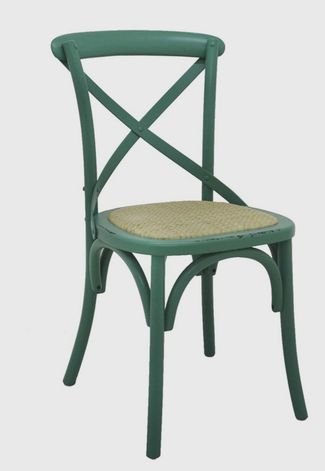 Conjunto 04 Cadeiras Katrina Verde Rivatti