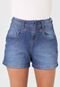 Short Jeans Dzarm Estonado Azul - Marca Dzarm