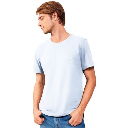 Camiseta Acostamento Basic Logo IN23 Branco Masculino - Marca Acostamento